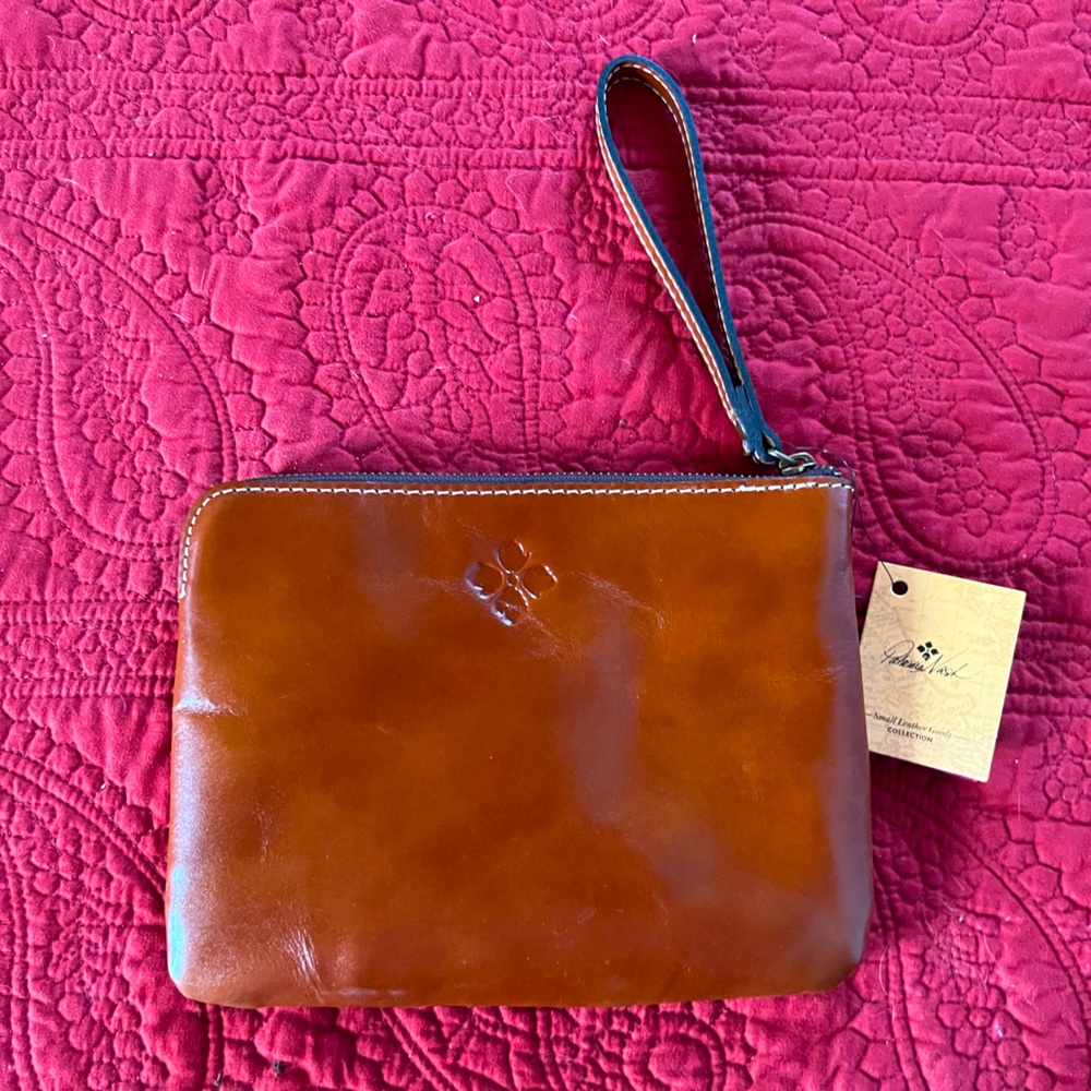Patricia Nash Leather Wrist Purse